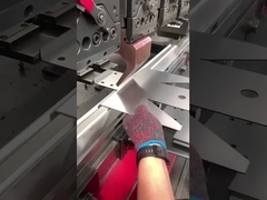 Metal fino feito sob encomenda a folha carimbada parte o alumínio da chapa metálica que carimba o processo